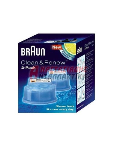 Συσκευή καθαρισμού κεφαλών ξυριστικής μηχανής (σετ 2 τεμαχίων)