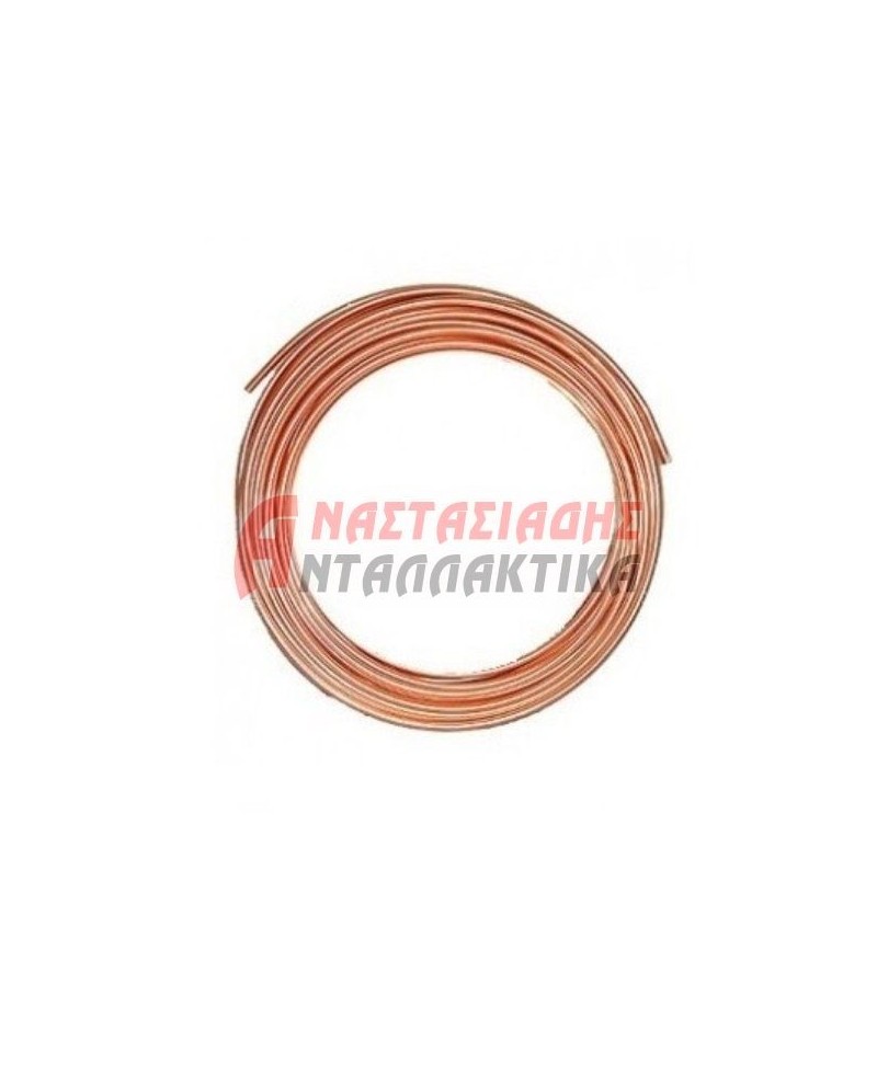 Χαλκοσωλήνα ψυκτικών κυκλωμάτων 1/4' η 6,35mm/μέτρο