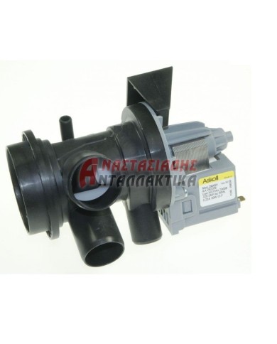 Αντλία μαγνητική (κομπλέ με φίλτρο) αποχέτευσης πλυντηρίου ρούxων με φίλτρο