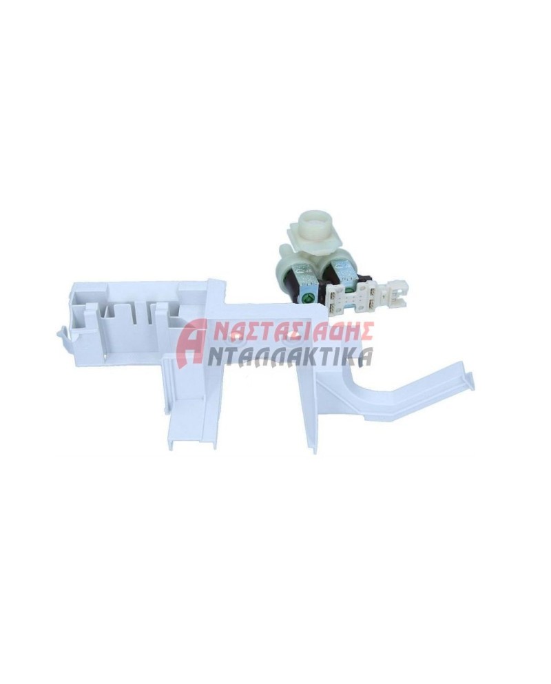 Διπλή βαλβίδα πλυντηρίου ρούχων (220V - με κουμπωτό φις)