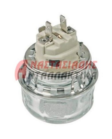 Φωτιστικό σώμα κομπλέ φούρνου (ντουί + λαμπτήρας 25W + κρύσταλλο)