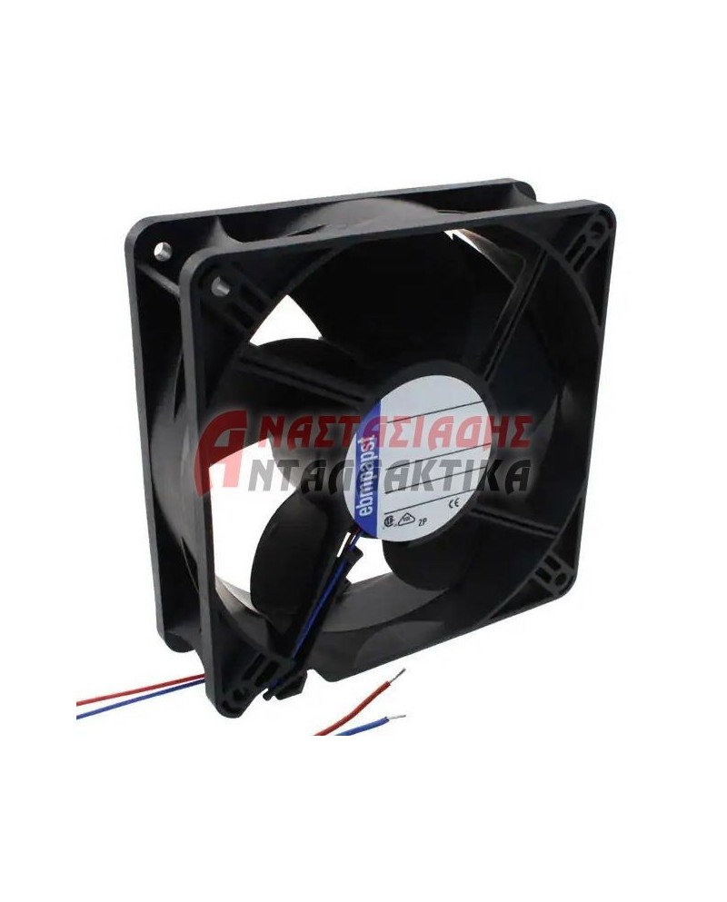 Ανεμιστήρας τετράγωνος 8,6W , 12V (120 x 120 x 38mm) D.C. 720mA