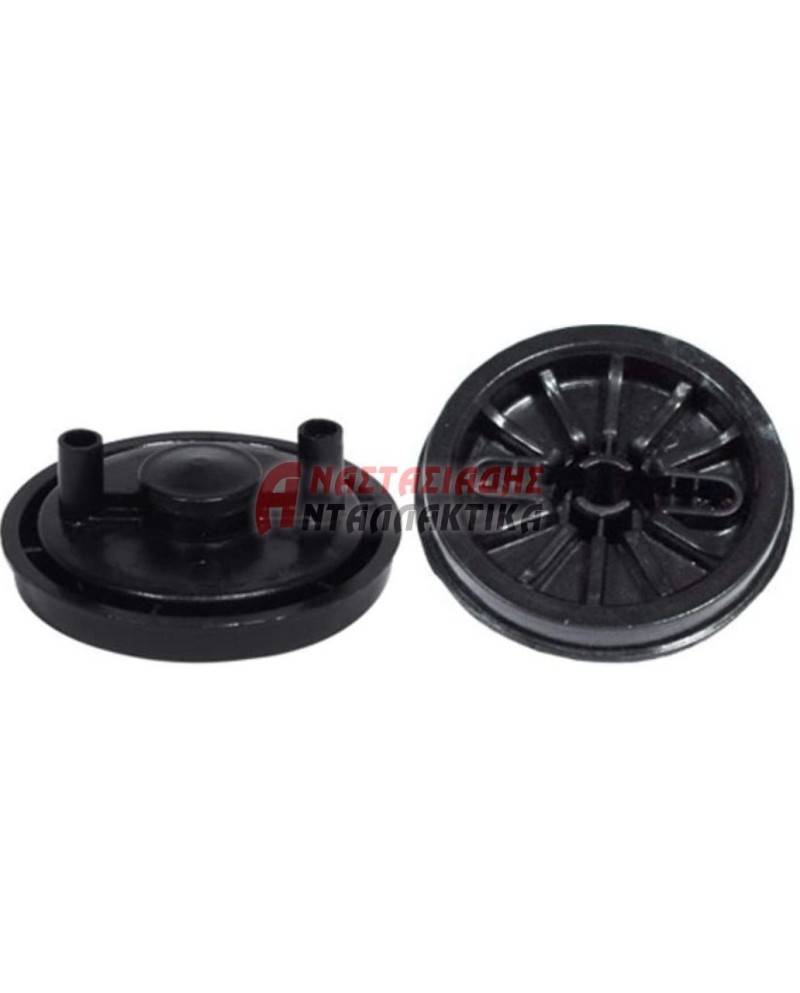 Πώμα εκροής καφέ, στην χειρολαβή καφετιέρας