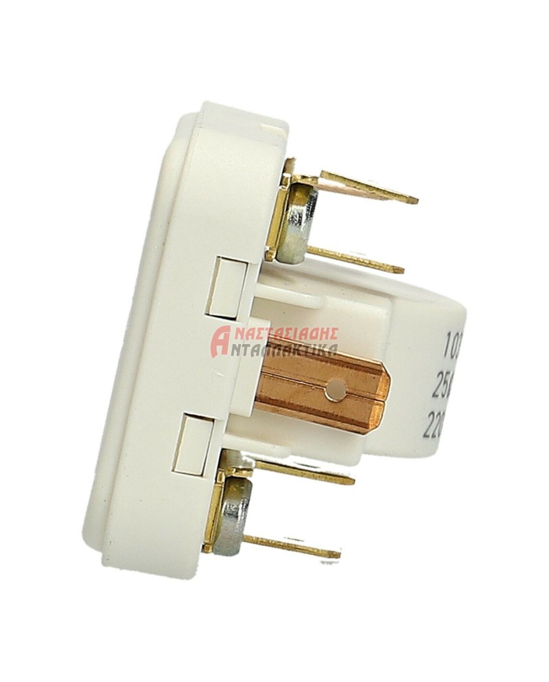 Ρελέ με θερμικό (PTC) 103N0002, συμπιεστή Danfoss, 220V, 1/12 - 1/3