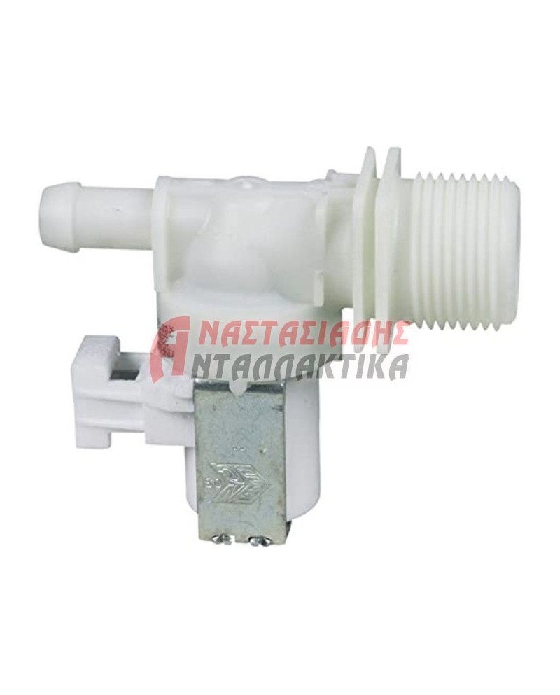 Μονή ηλεκτροβαλβίδα 180°, ευθεία πλυντηρίου ρούχων