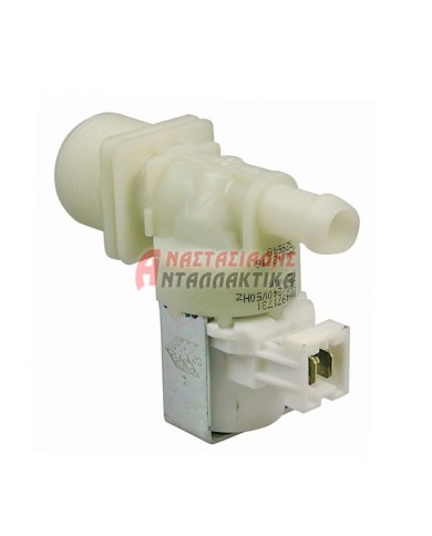 Μονή ηλεκτροβαλβίδα 180°, ευθεία πλυντηρίου ρούχων