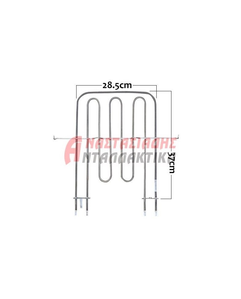 Αντίσταση με γκριλ άνω, φούρνου (555 + 2250W - 220V)