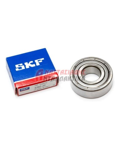 Ρουλεμάν πλυντηρίου ρούχων SKF 6202 ZZ