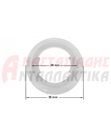 Κοχλίας (παξιμάδι) πλαστικό στερέωσης κόμπλερ στον κάδο μίξερ
