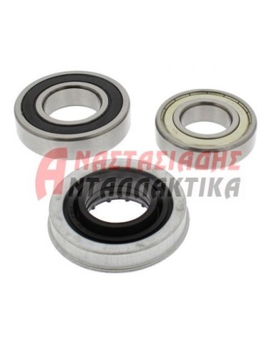 Σετ ρουλεμάν 6206 ZZ, 6207 2RS, τσιμούχα 35 x 72,5/76 x 12,19