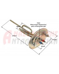 Αντίσταση θερμοσίφωνου (1,5KW-220V, οβάλ, 2 στηρίγματα)