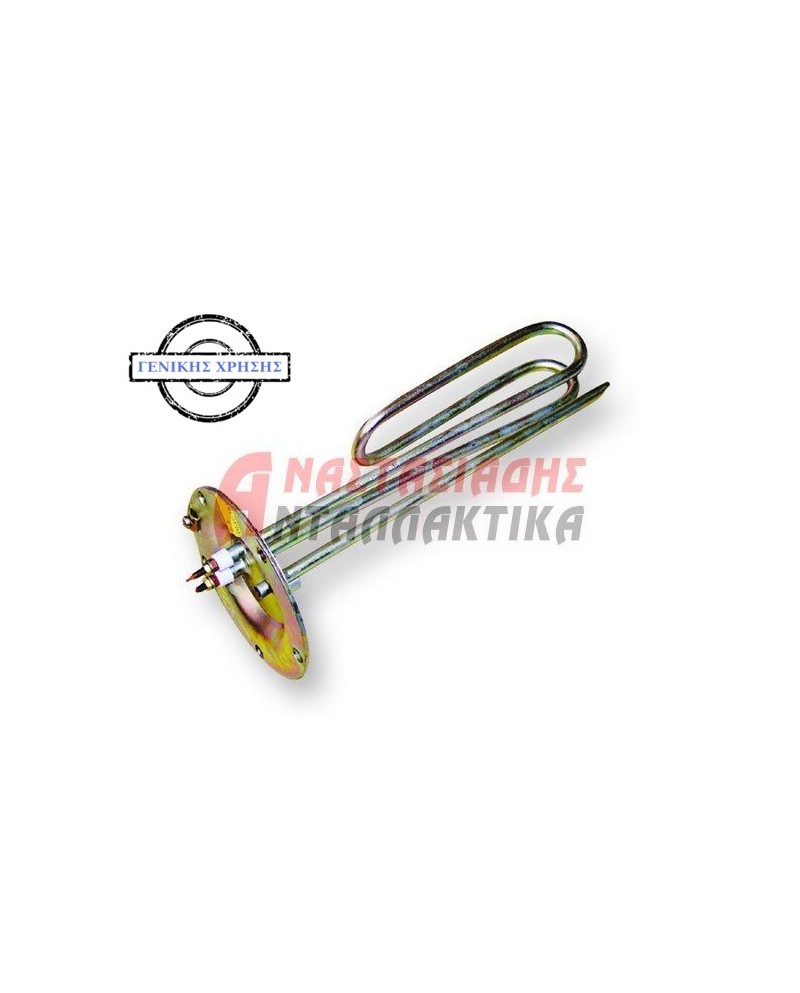 Αντίσταση θερμοσίφωνου (4KW-220V, 5 τρύπες, διάμετρος 12cm, θέση ανοδίου)