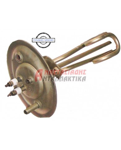 Αντίσταση θερμοσίφωνου (3KW, 220V, οβάλ, 2 στηρίγματα, με θέση ανοδίου)