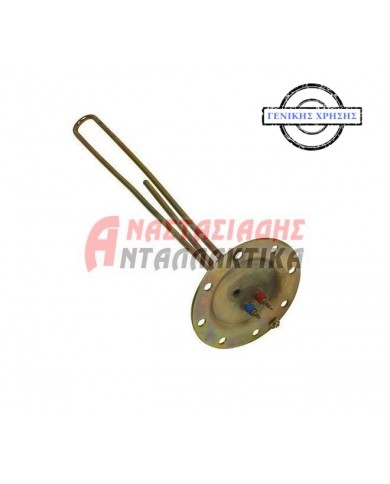 Αντίσταση θερμοσίφωνου (4KW, 220V, 8 τρύπες, διάμετρος 17cm, με θέση ανοδίου)