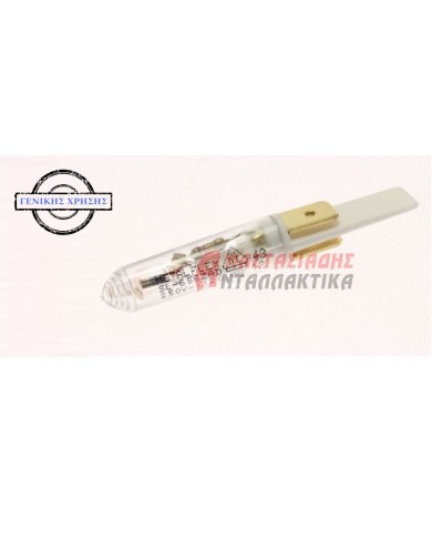 Ενδεικτική λυχνία διαφανής (220V με κλιπ, Φ8mm)