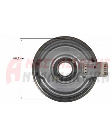 Εστία αυτόματη Ø145, 1500W - 220V, με μικρό προφίλ 5mm (D160mm)