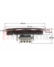 Εστία κουζίνας Ø145, 1000W - 220V, με μικρό προφίλ 5mm (D160mm)