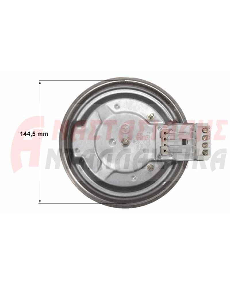 Εστία κουζίνας Ø180, 1500W - 220V, μικρό προφίλ 5mm (D200mm)