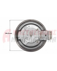 Εστία κουζίνας Ø180, 1500W - 220V, μικρό προφίλ 5mm (D200mm)