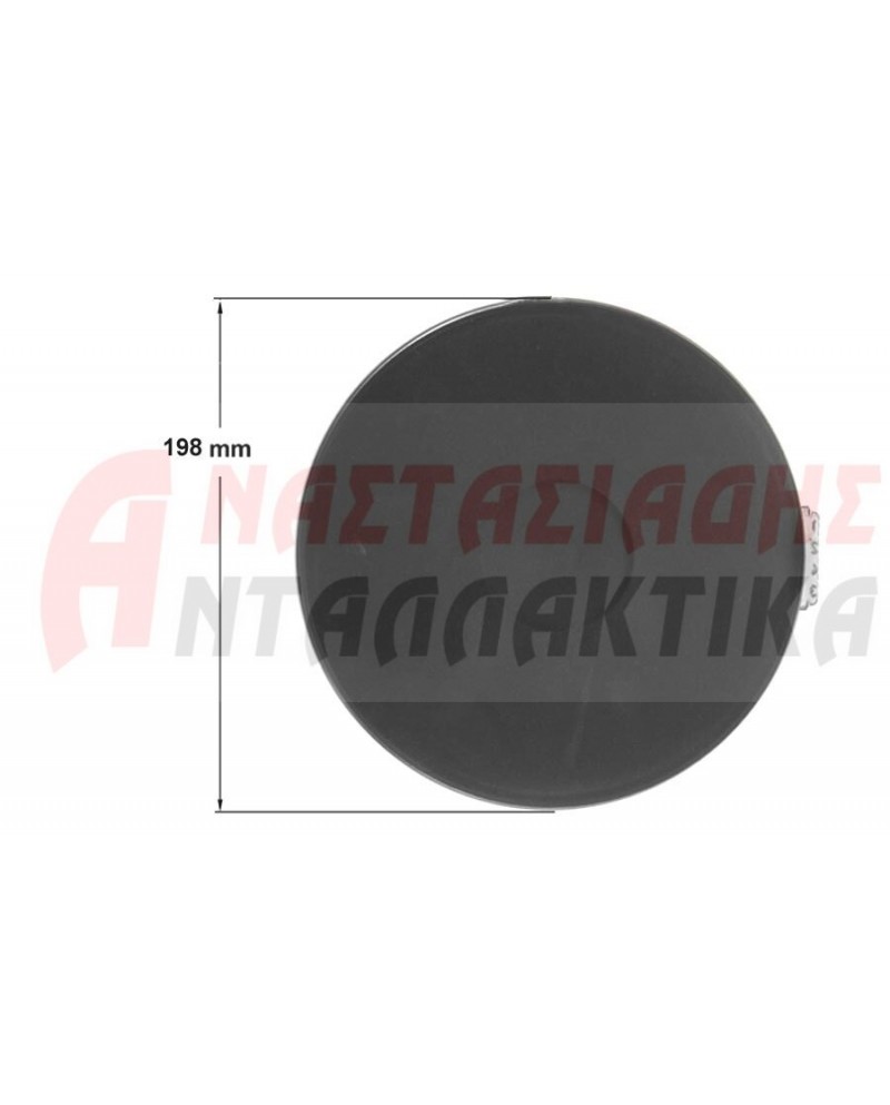 Εστία κουζίνας Ø180, 1500W - 220V, μεγάλο προφίλ 9mm (D198mm)