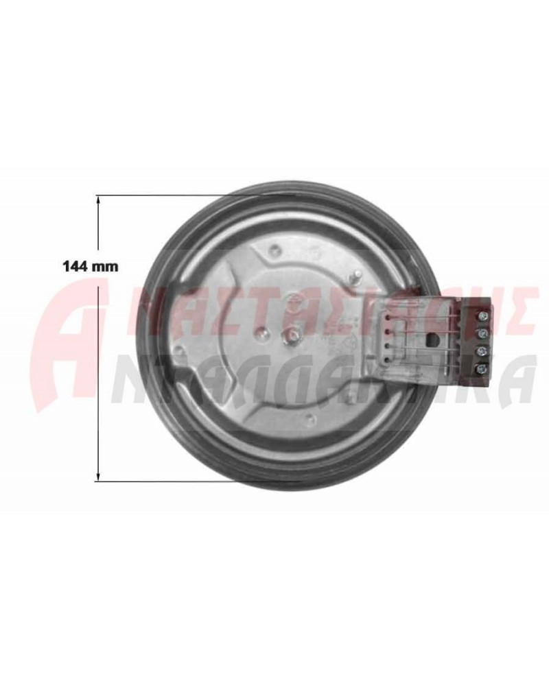 Εστία κουζίνας Ø145, ταχεία 1500W - 220volt, μεγάλο προφίλ 9mm (D160mm)