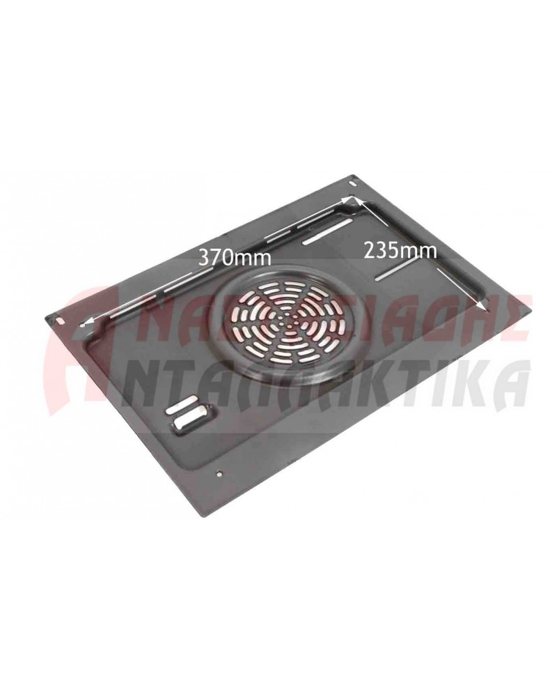 Κάλυμμα (πλάτη - μη καταλυτική) ανεμιστήρα αερόθερμης κουζίνας