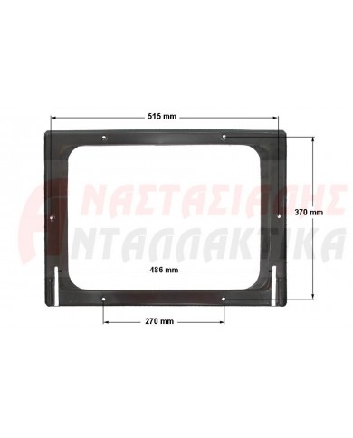 Πλαίσιο κορνίζα πόρτας κουζίνας