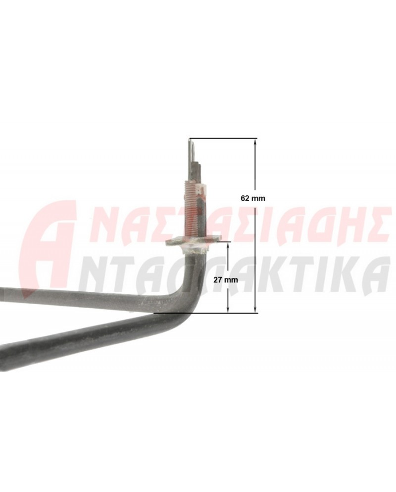Αντίσταση αερόθερμη, φούρνου κουζίνας (1500W - 220V, παραλληλόγραμμη)