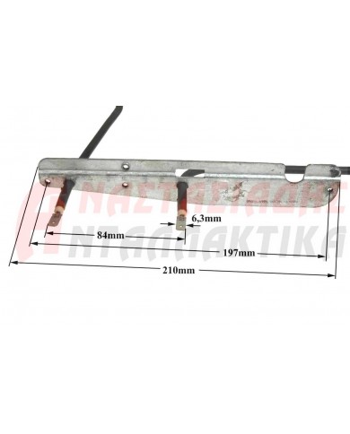 Αντίσταση κάτω φούρνου κουζίνας (1000W - 220V)