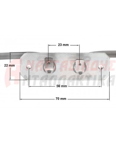 Αντίσταση κάτω μέρος φούρνου κουζίνας (1300W - 220V)