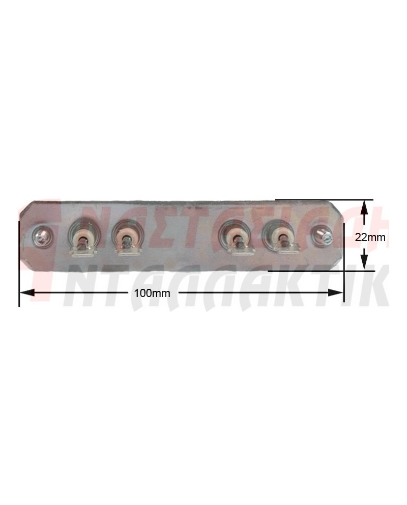Αντίσταση άνω φούρνου κουζίνας  (1900W - 220V)