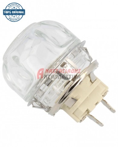 Φωτιστικό σώμα κομπλέ φούρνου (ντουί + λαμπτήρας 25W + κρύσταλλο)