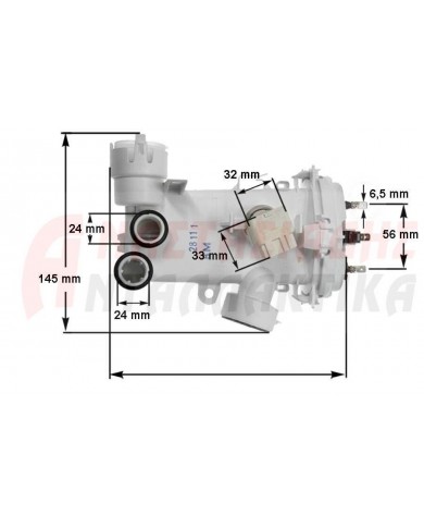 Μπόιλερ με αντίσταση πλυντηρίου πιάτων