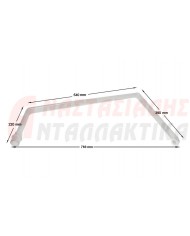 Σωλήνας μεταφοράς νερού στον πάνω εκτοξευτήρα πλυντηρίου πιάτων