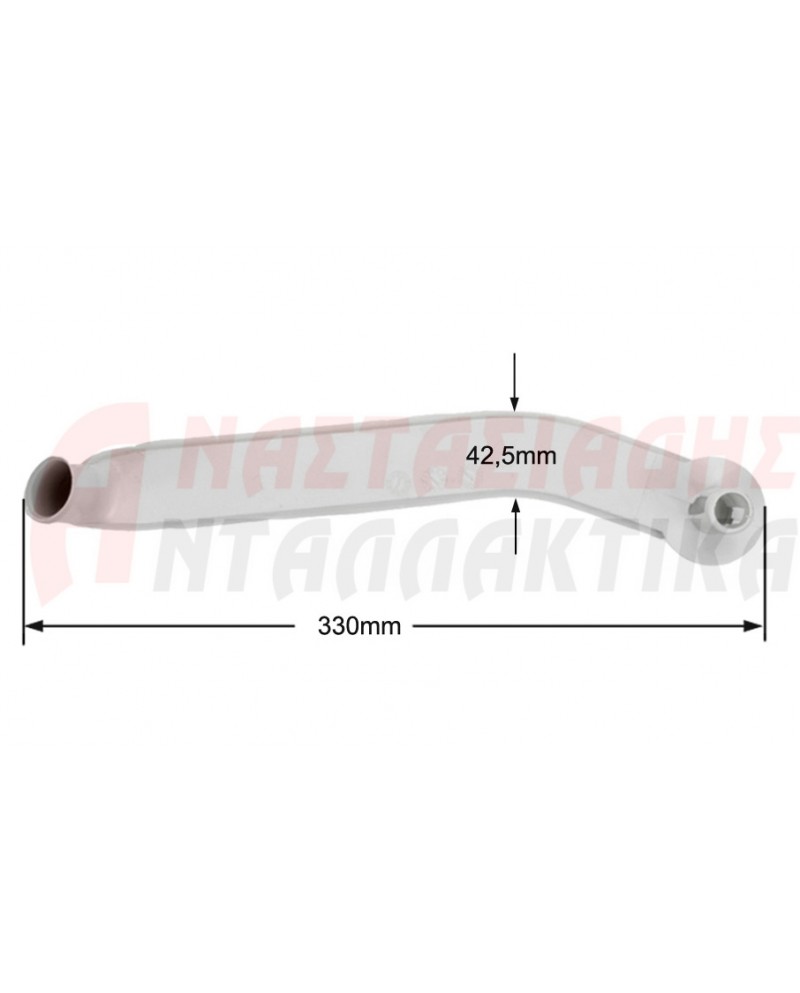 Σωλήνας μεταφοράς νερού στον πάνω εκτοξευτήρα πλυντηρίου πιάτων