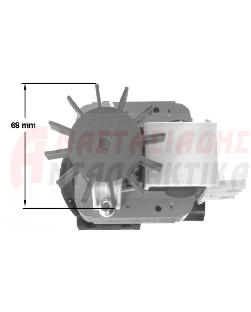 Αντλία αποχέτευσης πλυντηρίου ρούxων (100W - 220V)