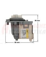 Αντλία αποχέτευσης πλυντηρίου ρούxων με 3 κλιπ (30W - 220V)