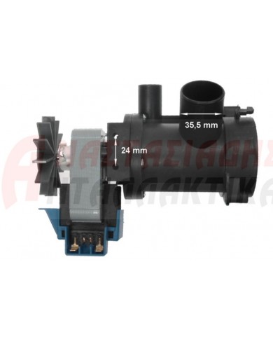 Αντλία αποχέτευσης πλυντηρίου ρούxων