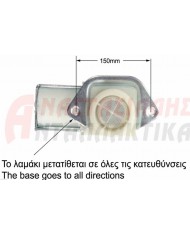 Μονή βαλβίδα πλυντηρίου ρούχων πιάτων (220V, ευθεία, Φ12)