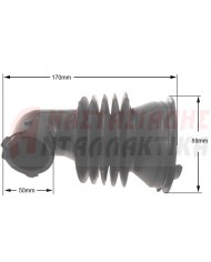 Λάστιχο μεταξύ κάδου και φίλτρου, πλυντηρίου ρούχων