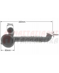 Λάστιχο κάδου - φίλτρου - πιεσοστάτη, πλυντηρίου ρούχων