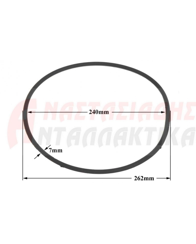 Σφιγκτήρας λάστιχου πόρτας πλυντηρίου ρούχων (μεγάλος)
