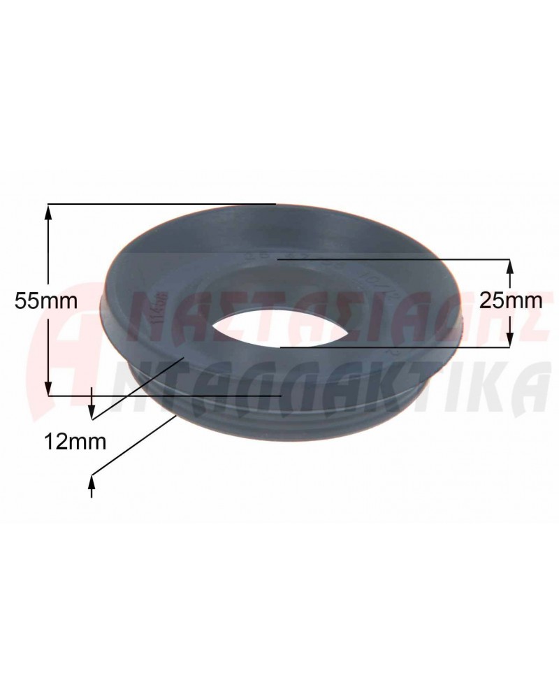 Τσιμούχα πλυντηρίου ρούχων (25 x 47/55 x 8/12mm)