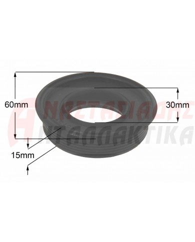 Τσιμούχα πλυντηρίου ρούχων (30 x 52/60 x 11/15mm)