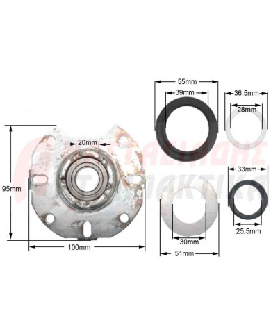 Έδρανο 6204 πλυντηρίου ρούχων