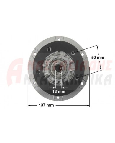 Έδρανο πλυντηρίου ρούχων με 5 βίδες