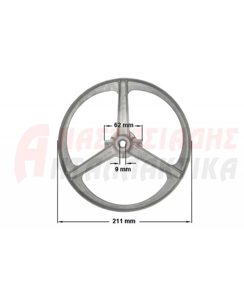 Τροχαλία κάδου πλυντηρίου ρούχων