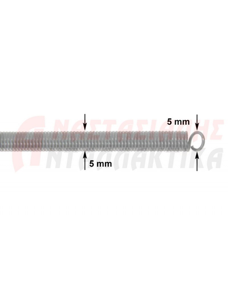 Ελατήριο χονδρό 5mm, σφικτήρας στο λάστιχο πόρτας πλυντηρίου ρούχων