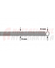 Ελατήριο χονδρό 5mm, σφικτήρας στο λάστιχο πόρτας πλυντηρίου ρούχων
