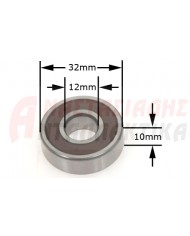 Ρουλεμάν κλειστού τύπου 2RS 6201 (12mm x 32mm x 10mm)